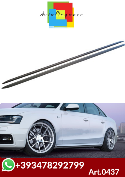 💕Art.0437 MINIGONNE AUDI A5 COUPE  LOOK  SLINE COPPIA  GREZZO 💕