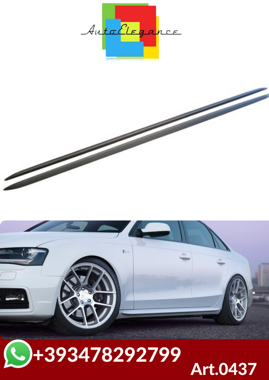 💕Art.0437 MINIGONNE AUDI A5 COUPE  LOOK  SLINE COPPIA  GREZZO 💕