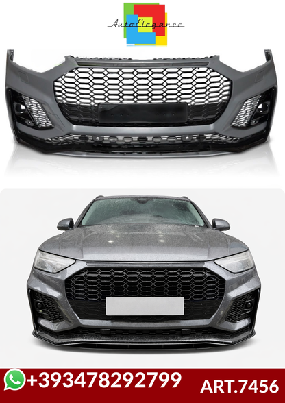 ART.7456 Paraurti Anteriore Look RSQ5 PDC per AUDI Q5 2020-2024