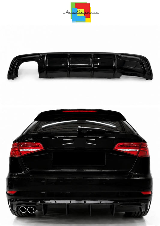 💕ART.1733 Diffusore rs3 per audi a3 8v 2017+ restyling solo paraurti standard💕