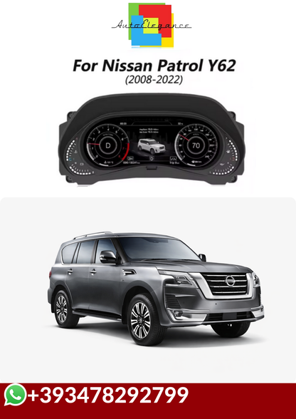 💕 VIRTUAL  COCKPIT Nissan Patrol Y62 2008-2022 💕