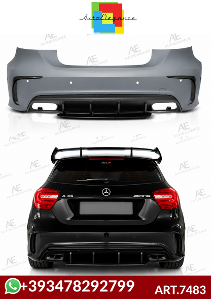 ART.7483 PARAURTI POSTERIORE MERCEDES Classe A W176 15-18