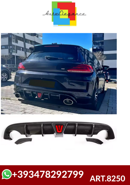 💕ART.8250   DIFFUSORI VW Scirocco R 2015 2016 2017  CARBONIO💕