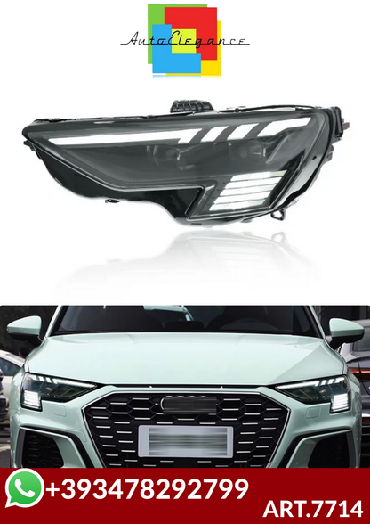 💕ART.7714 FARI ANTERIORI Audi A3 8Y LED  2021- 2024  💕