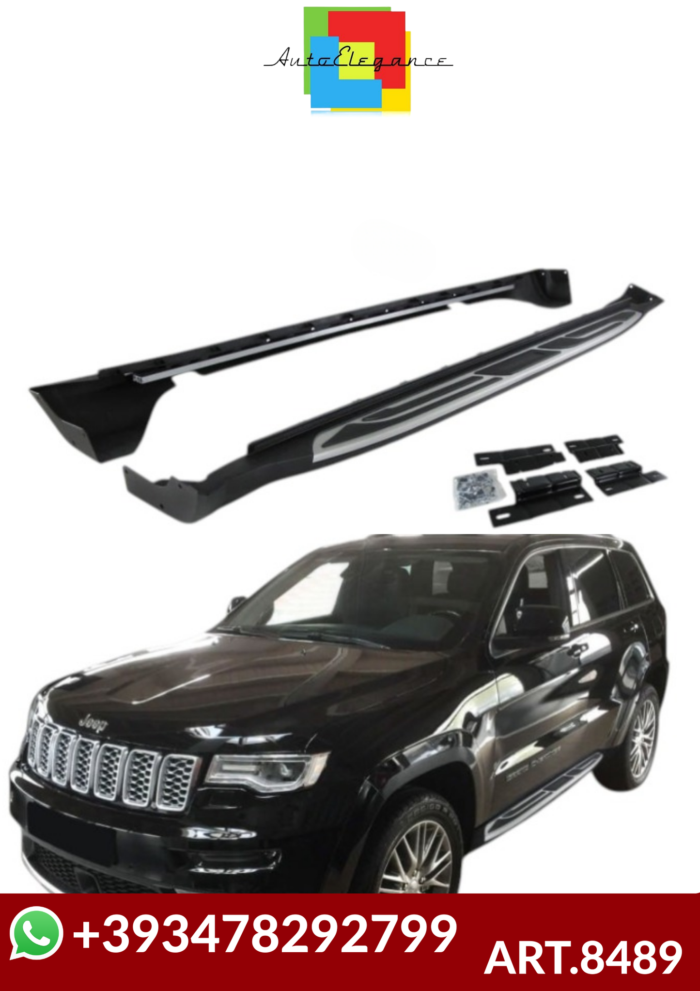 💕ART.8489 Pedane Jeep Grand Cherokee WK2 10-17💕