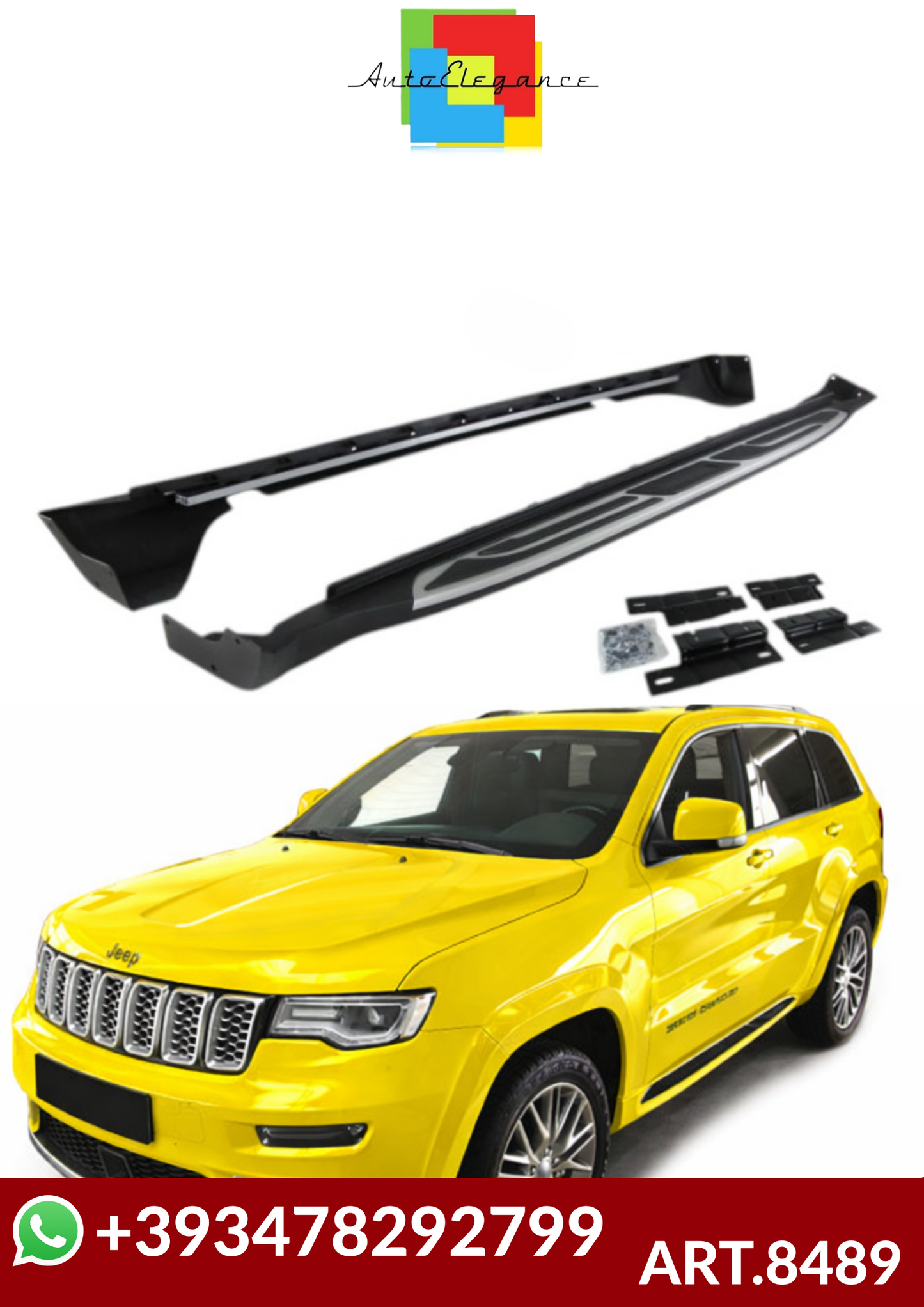 💕ART.8489 Pedane Jeep Grand Cherokee WK2 10-17💕