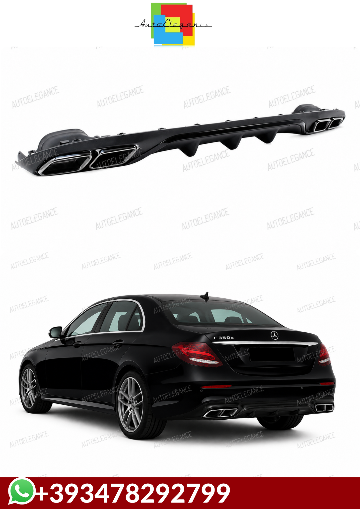💕 DIFFUSORI  MERCEDES CLASSE E W213 AMG 16-19💕