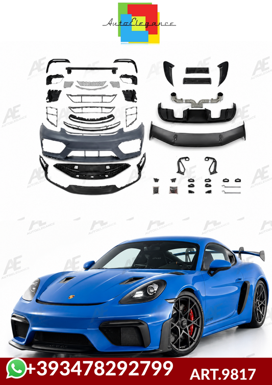 ART.9817 BODYKIT Porsche 718 Boxster Cayman (982) 2017-2023 GT4RS