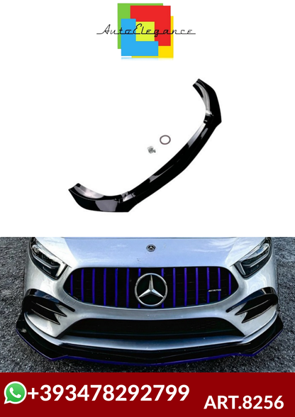 💕ART.8256 SPLITTER   Mercedes Benz A Class W177 2018+ NERO 💕