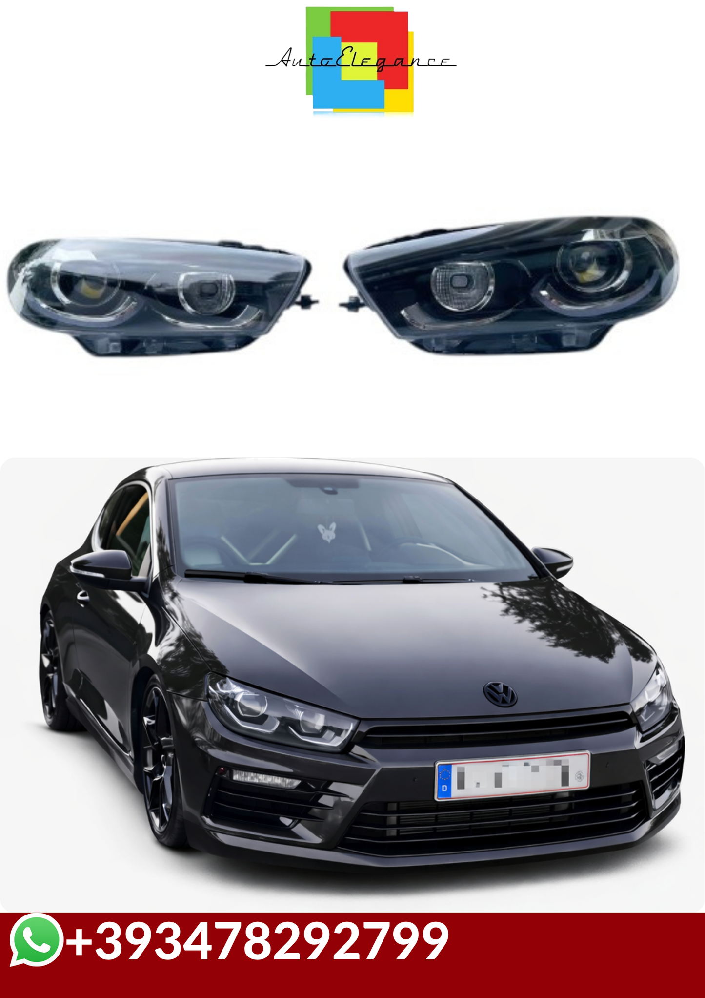 💕FARI  ANTERIORI  VW SCIROCCO 2009-2014💕