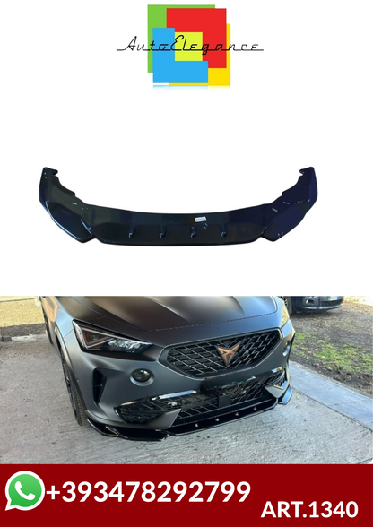 ART.1340  SPLITTER CUPRA FORMENTOR 2020+ NERO LUCIDO