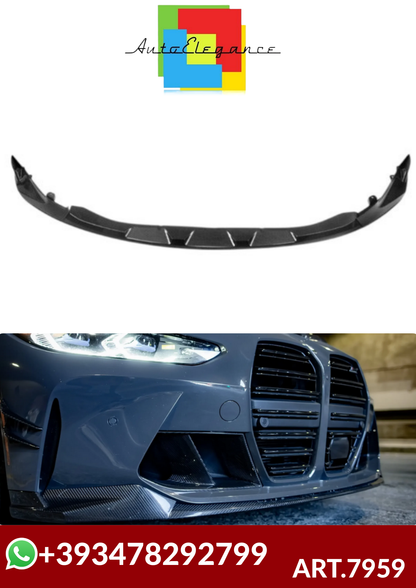 💕ART.7959 SPLITTER BMW G80 M3 G82 G83 M4 2021+ CARBONIO   💕