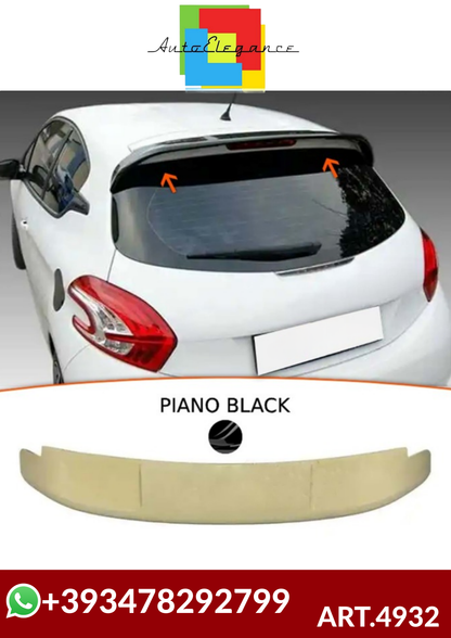 ART.4932  Spoiler PEUGEOT 208 2012 - 2015