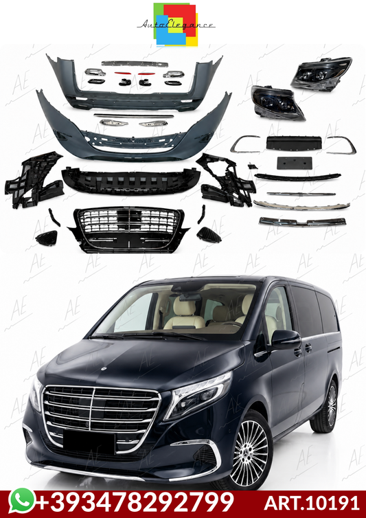 💕ART.10191 BODYKIT  Mercedes V-Class / Vito 2016-2023 look 2024 V300 W447💕