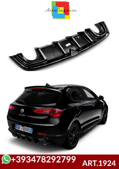 💕ART.1924  DIFFUSORE ALFA ROEMO GIULIETTA 2010-2020 NERO LUCIDO 💕