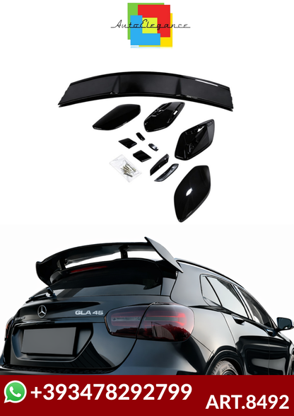 💕ART.8492 SPOILER Mercedes Benz GLA Class X156 NERO  LUCIDO 💕