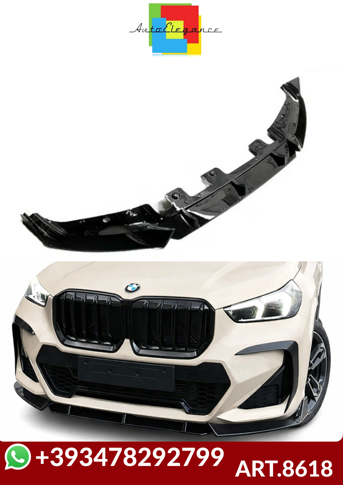 💕ART.8618 SPLITTER BMW X1 iX1 U11 STANDART 💕