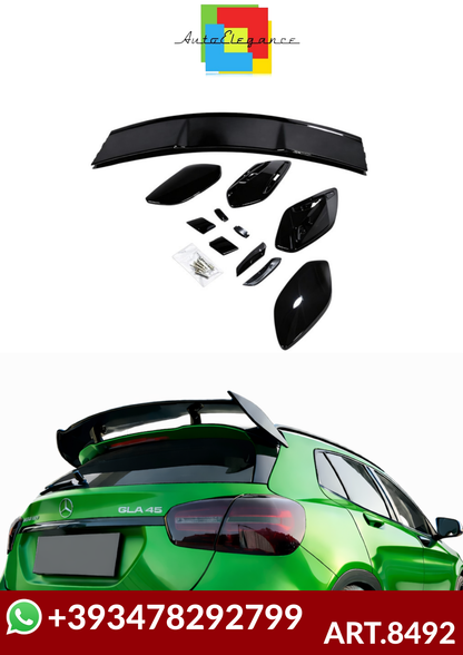 💕ART.8492 SPOILER Mercedes Benz GLA Class X156 NERO  LUCIDO 💕