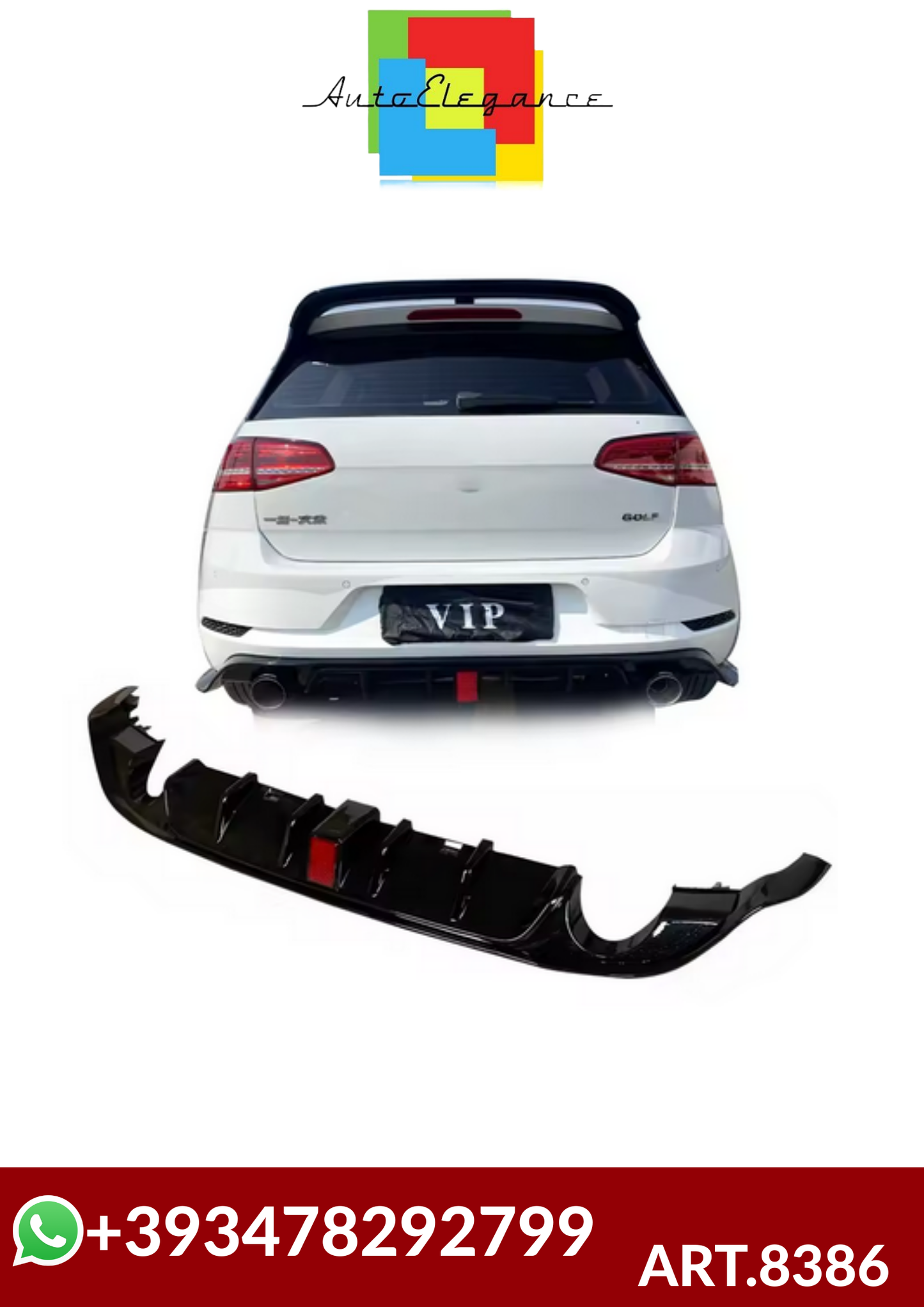 💕ART.8386 DIFFUSORI VW Golf 7.5💕