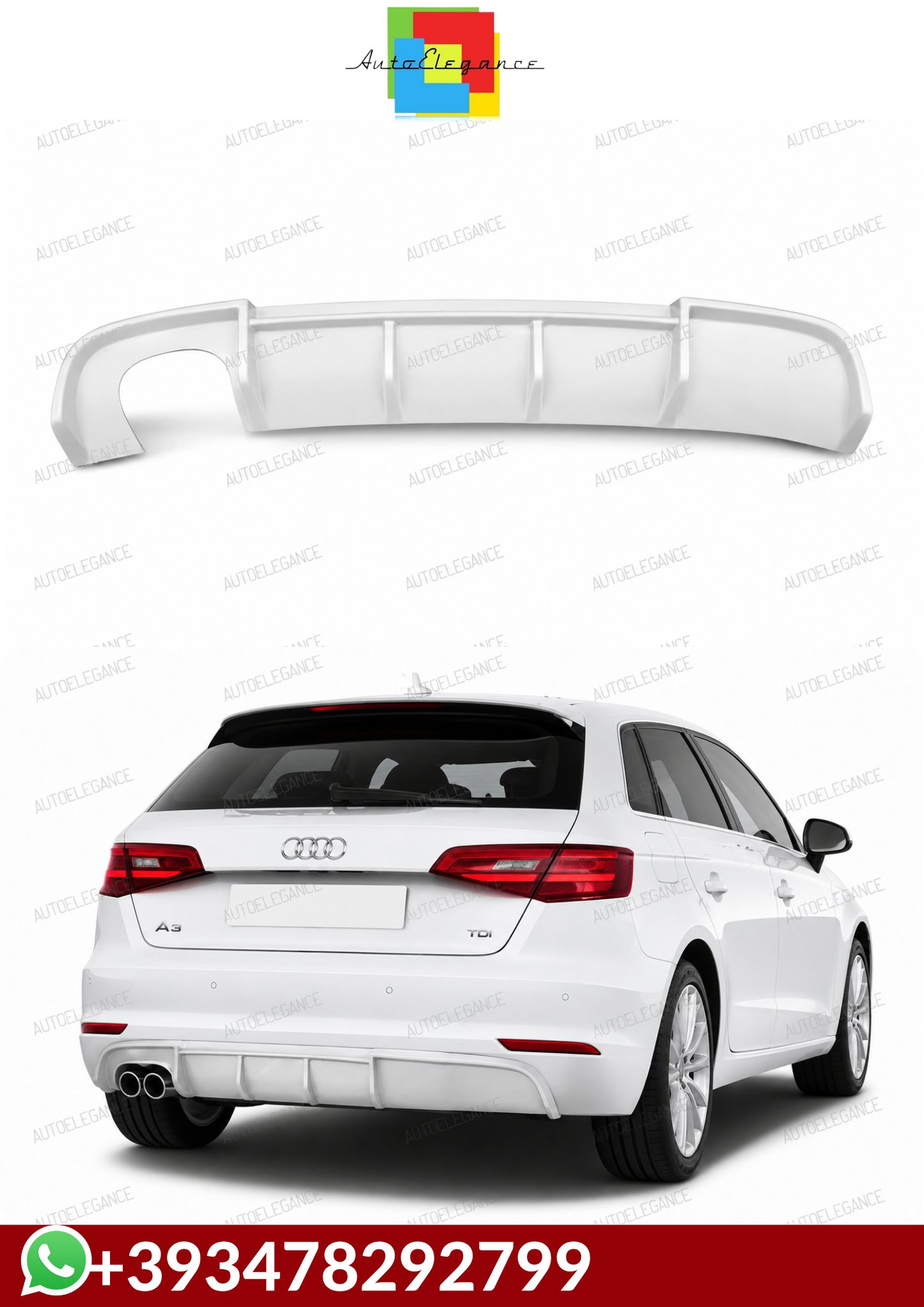💕DIFFUSORI   AUDI A3 8V  2013-2016💕