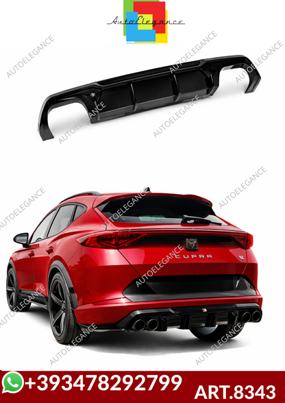 ART.8343 DIFFUSORE CUPRA FORMENTOR 2021 -NERO LUCIDO