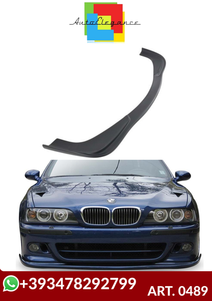 💕  ART. 0489 SPLITTER SERIE 5 E39 1995-2003 M / M-TECH NERO LUCIDO 💕