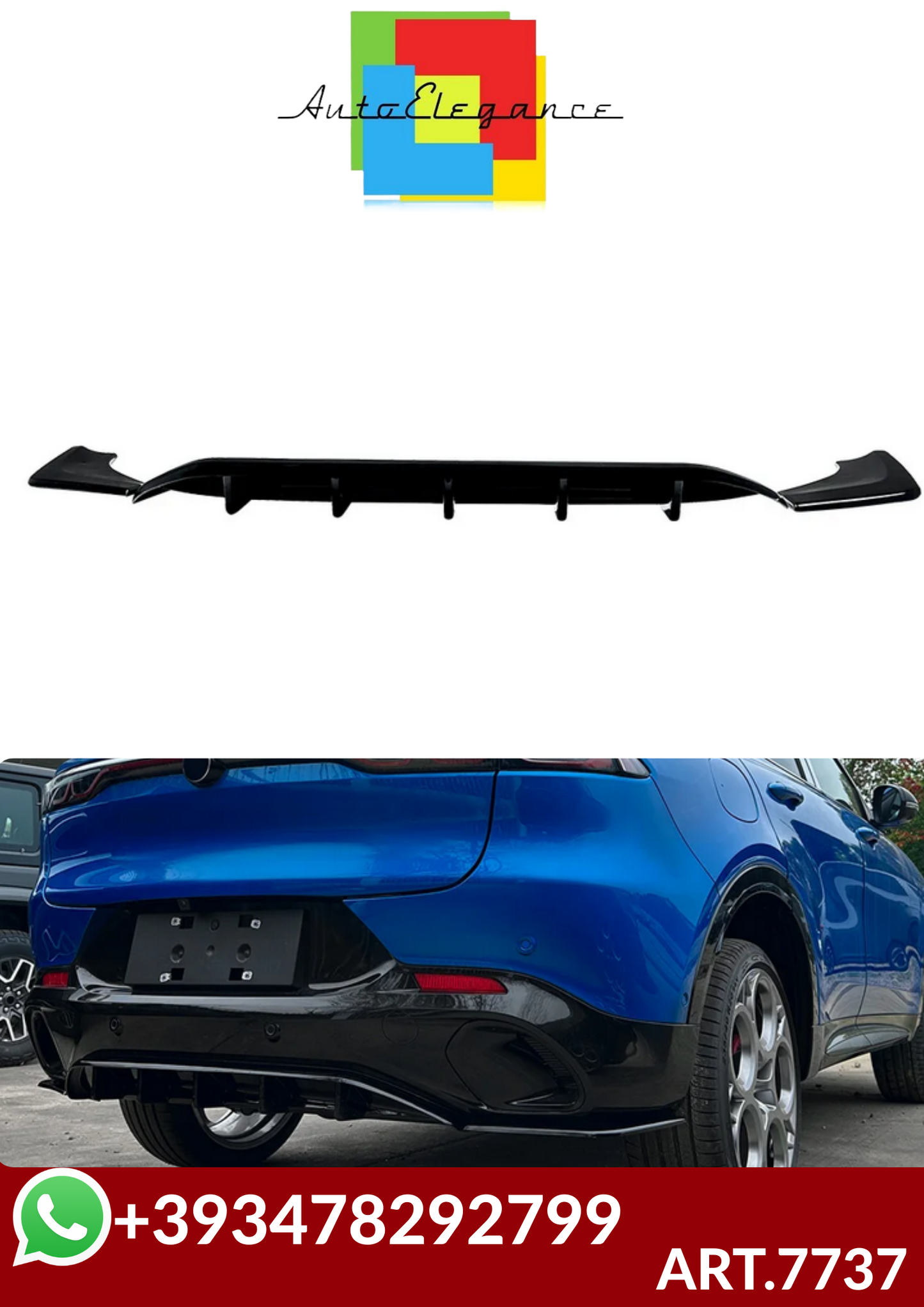 💕ART.7737  DIFFUSORI  Alfa Romeo Tonale 2023-2025 💕
