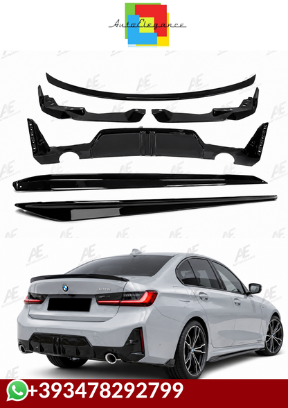 💕BODYKIT BMW 3 G20 G21 LCI M SPORT NERO LUCIDO💕