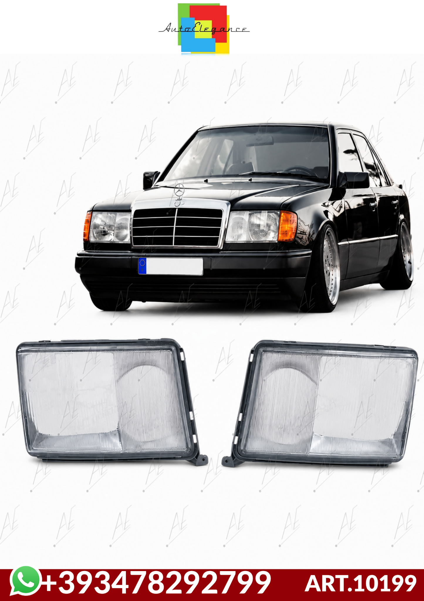 💕ART.10199 COVER FARI  ANTERIORI PER MERCEDES W124 89-93💕