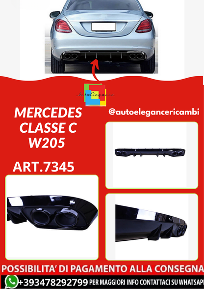 ART.7345 DIFFUSORI MERCEDES CLASSE C W205