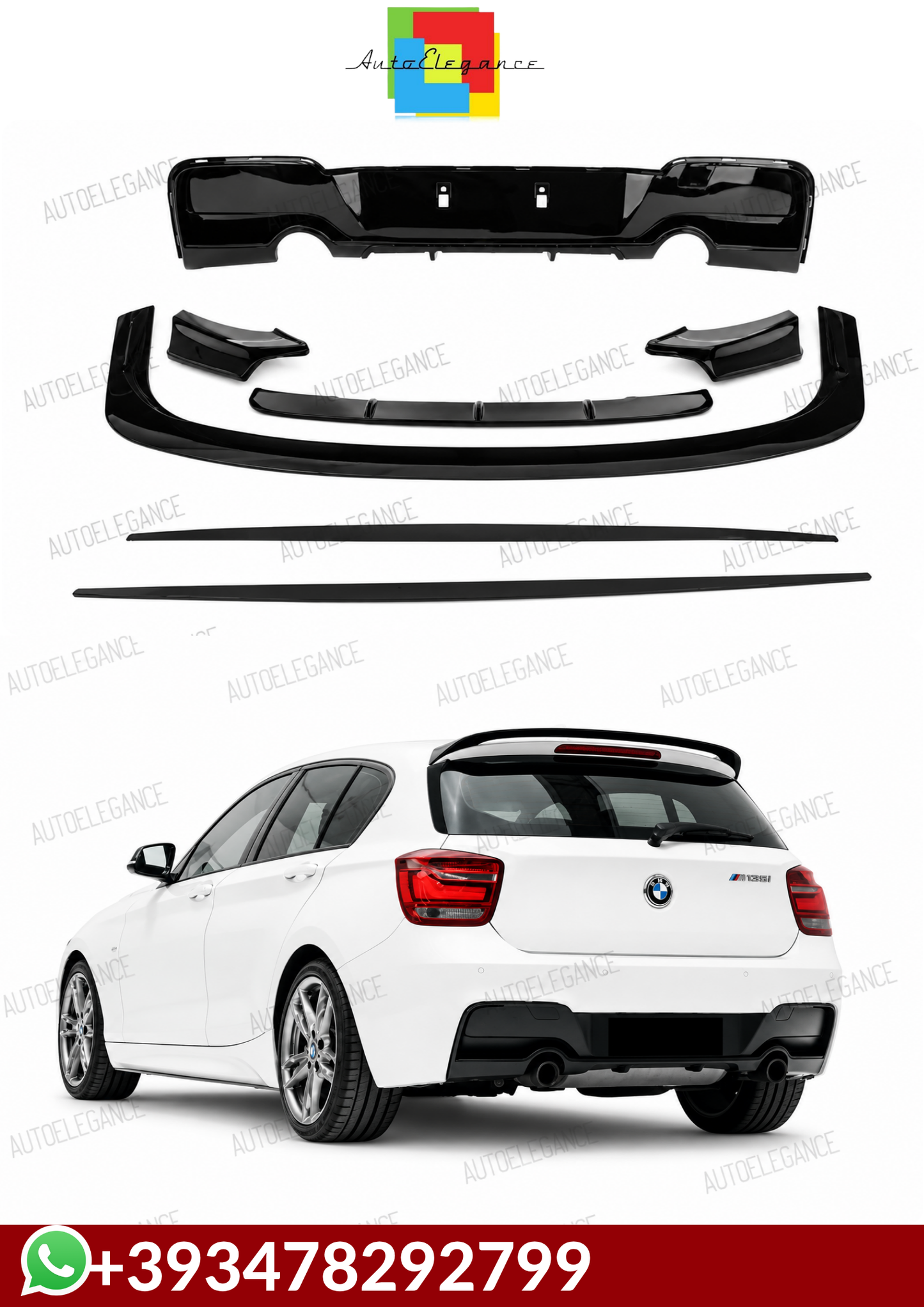 💕BODYKIT   BMW SERIE 1 F20 F21 PRE-LCI M-SPORT 💕