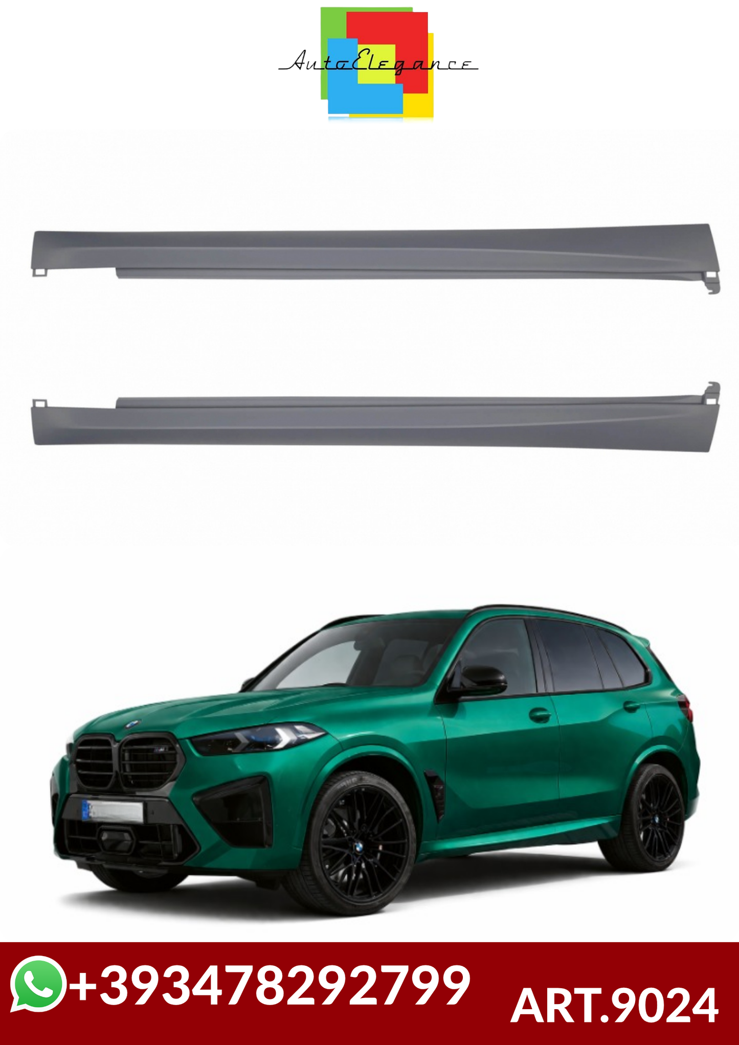 💕ART.9024 MINIGONNE BMW X5 G05 & F95 (2018-2025) X5M💕