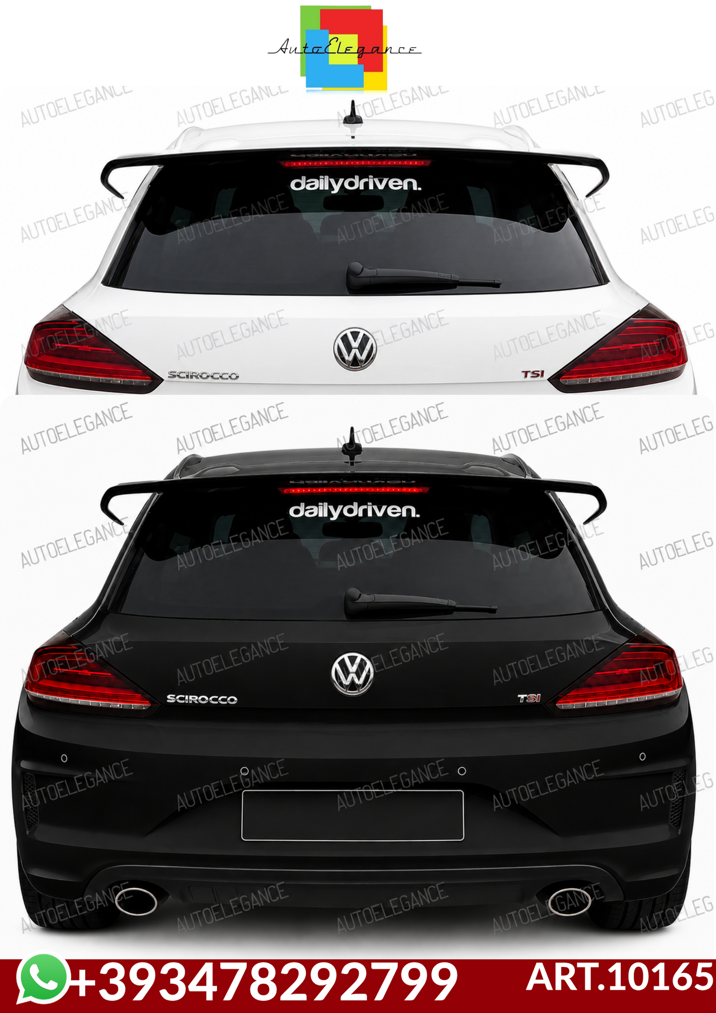 💕ART.10165 SPOILER VW  SCIROCCO 2013-2017💕