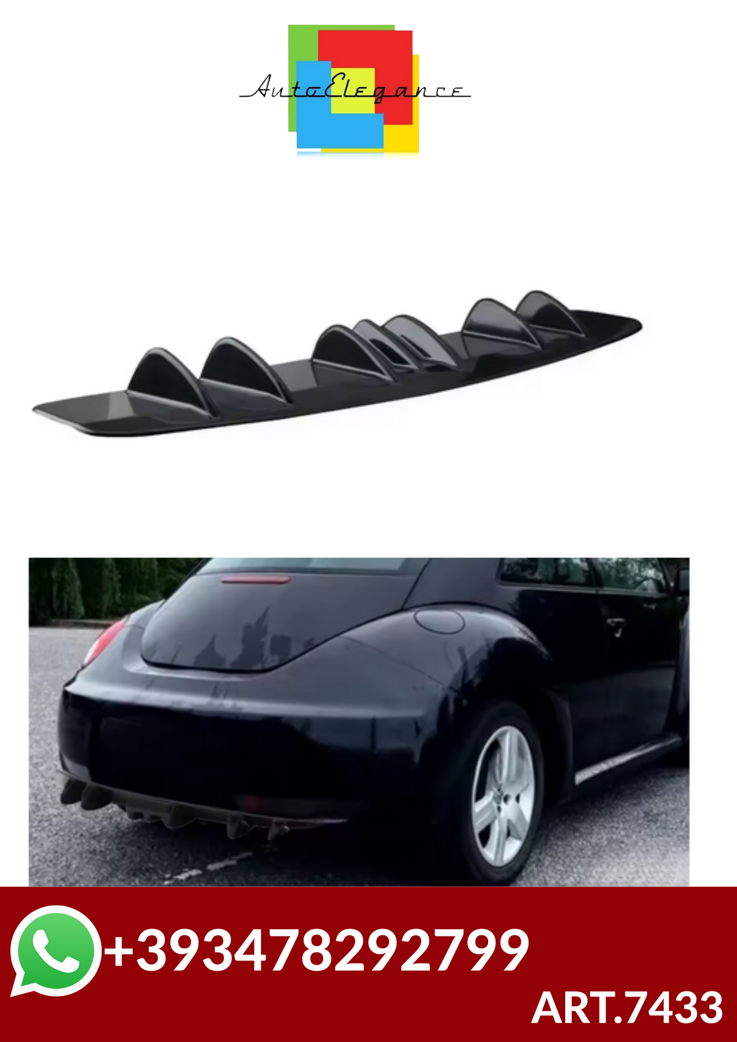 ART.7433 DIFFUSORI VW NEW BEETLE