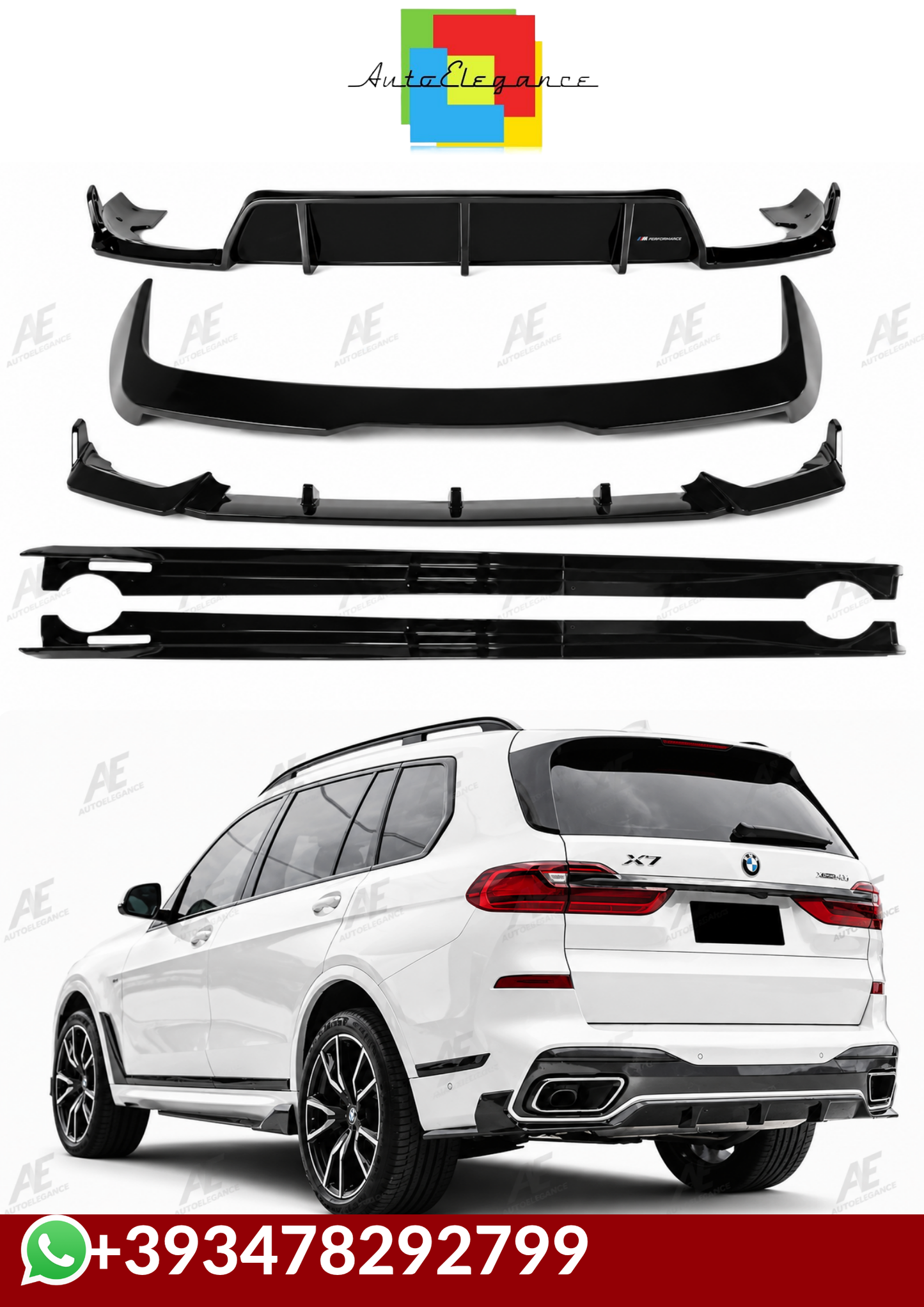 💕BODYKIT  BMW X7 G07 M SPORT  2019+💕