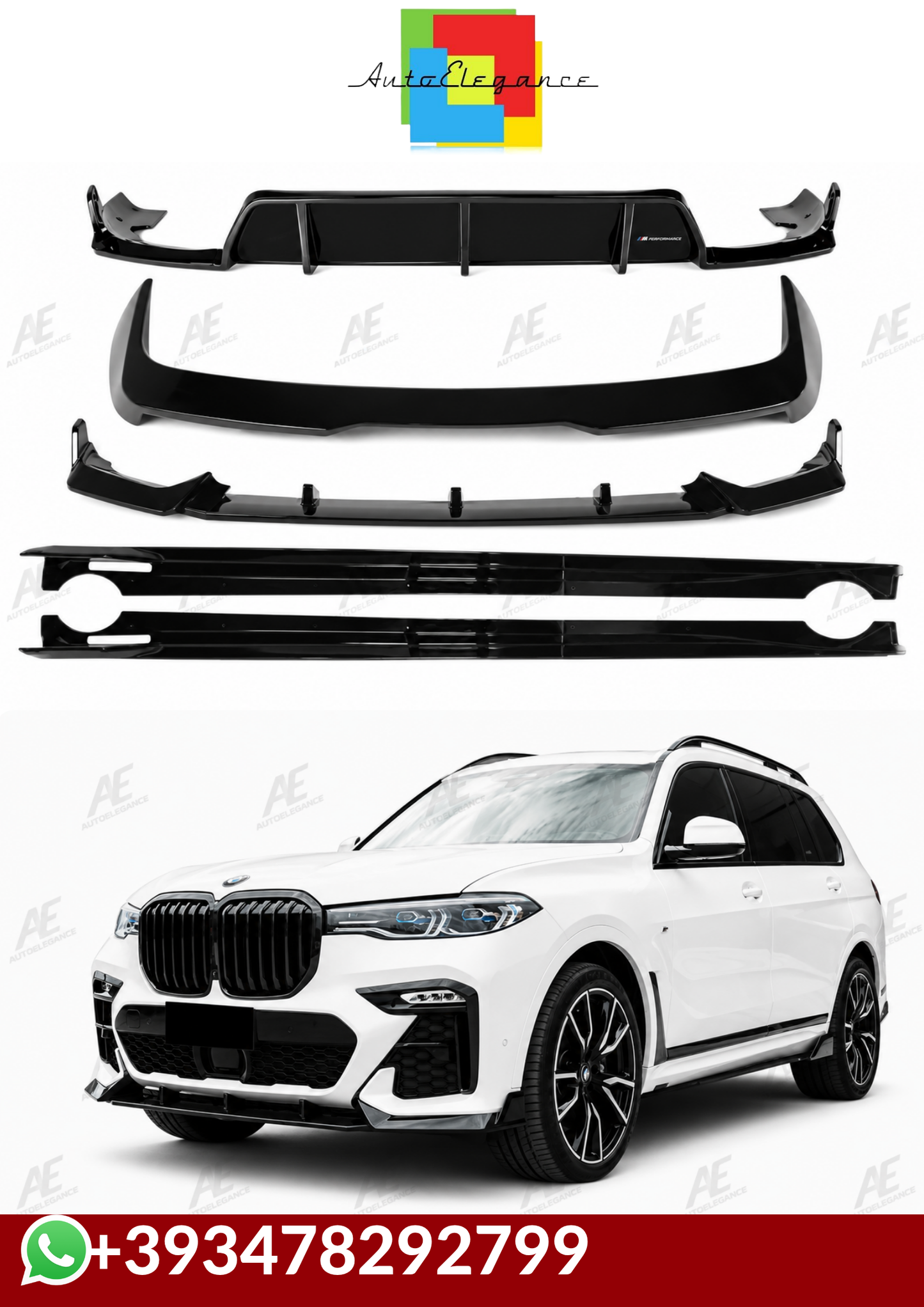 💕BODYKIT  BMW X7 G07 M SPORT  2019+💕