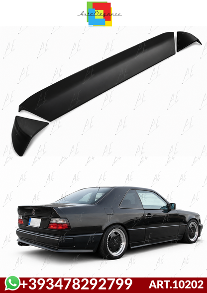 💕ART.10202 SPOILER ALETTONE PER MERCEDES CLASSE E W124 2P 4P 85-93 LOOK AMG💕