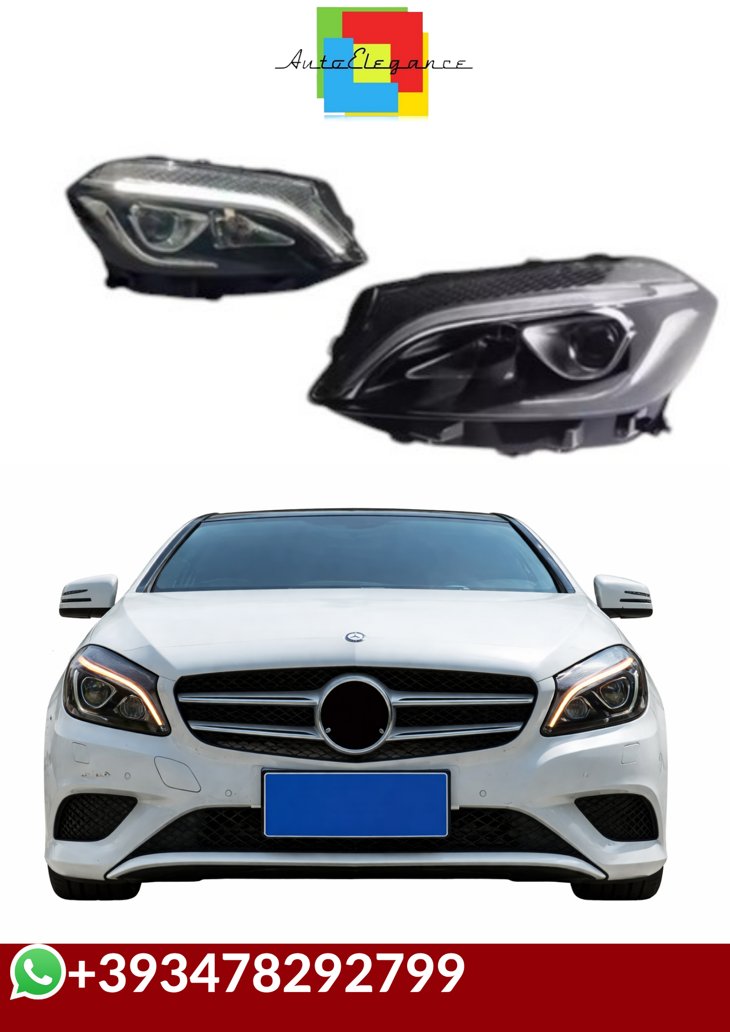 💕FARI   ANTERIRORI  MERCEDES W176 2013-2018 A Class 💕