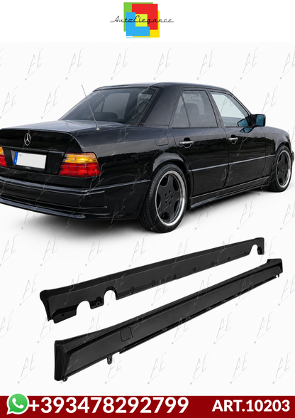 💕ART.10203 MINIGONNE LATERALI MERCEDES CLASSE E W124 4P 85-93 LOOK AMG💕