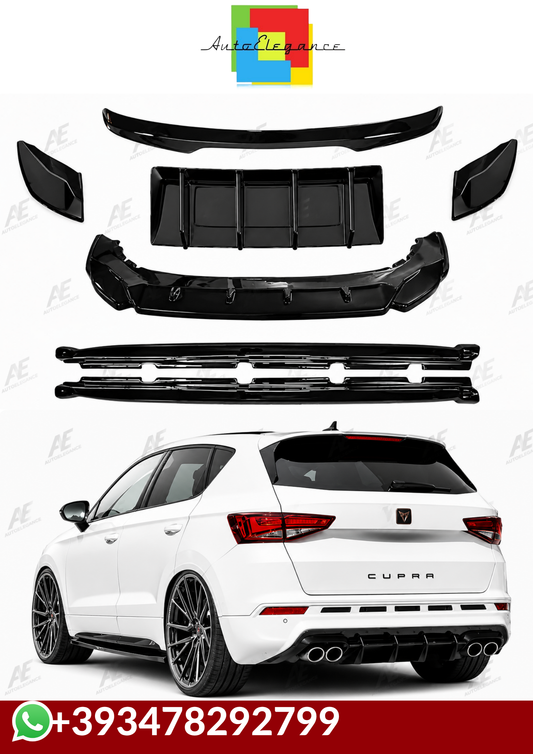 💕BODYKIT  CUPRA ATECA MK1 NERO LUCIDO 2018+💕
