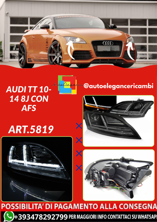 ART.5819 FARI  ANTERIORI AUDI TT 10-14 8J con AFS