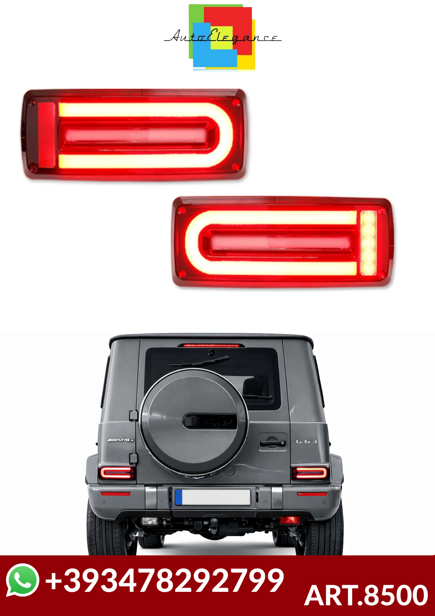 💕ART.8500 FARI POSTERIORI  MERCEDES W463 G-CLASS💕