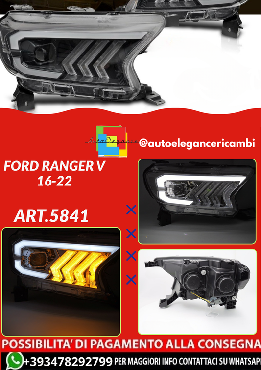 ART.5841 FARI  ANTERIORI FORD RANGER V 16-22