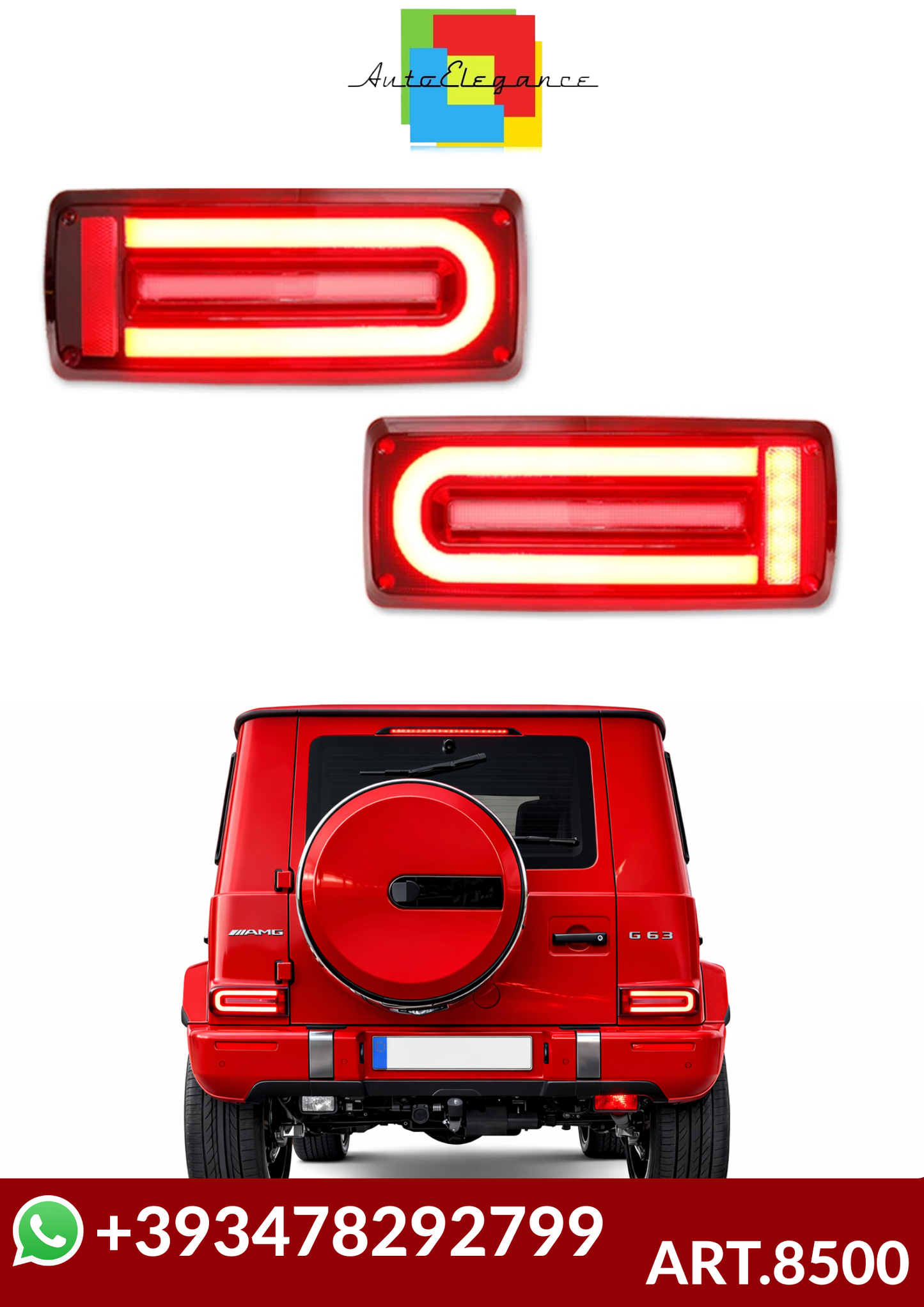 💕ART.8500 FARI POSTERIORI  MERCEDES W463 G-CLASS💕