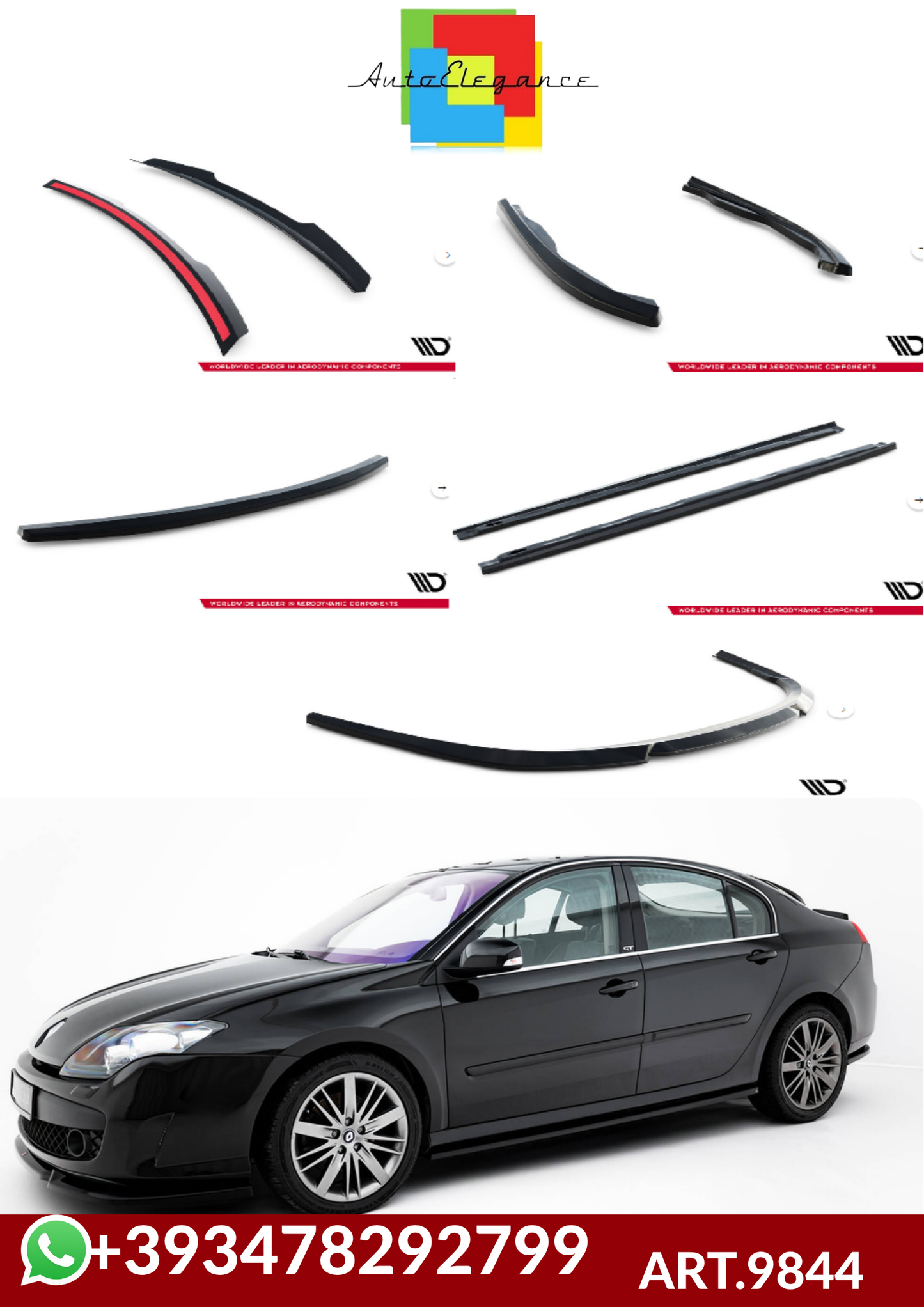 💕ART.9844 BODYKIT Renault Laguna Hatchback GT Mk3💕