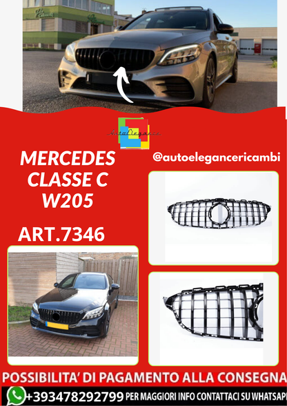 ART.7346 GRIGLIA MERCEDES CLASSE C  W205