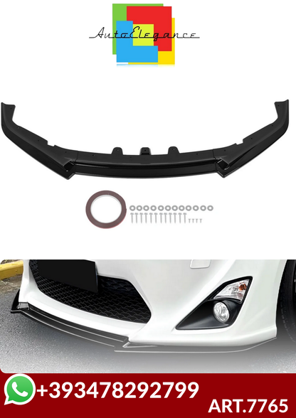 💕ART.7765 SPLITTER TOYOTA GT86 FT86 FR-S 2012 To 2016💕