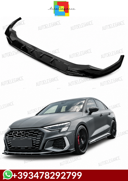💕SPLITTER  AUDI S3/A3 S-LINE 8Y NERO  LUCIDO 2020+ 💕