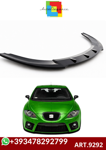 💕ART.9292 Splitter Seat Leon Mk2 2005+ FR nero lucido 💕