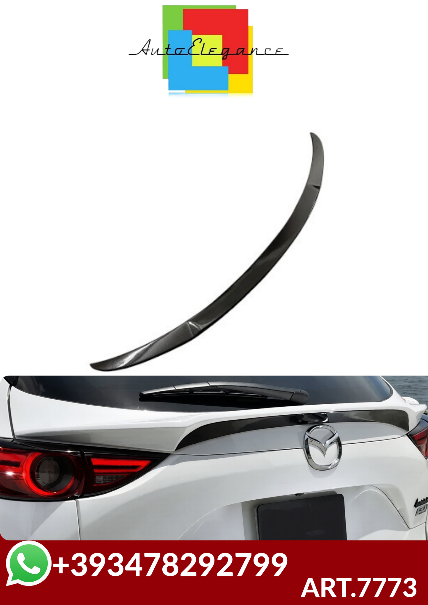 💕ART.7773 SPOILER Mazda CX-5 CX5 2017 - 2021💕